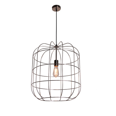PENDANT LAMP OLAF 50 CM NICKEL SATIN-2