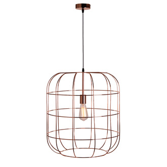 PENDANT LAMP OLAF 50 CM SHINY COPPER