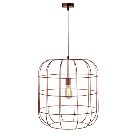PENDANT LAMP OLAF 50 CM SHINY COPPER