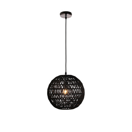 PENDANT LAMP LUCA Ø30 CM BLACK