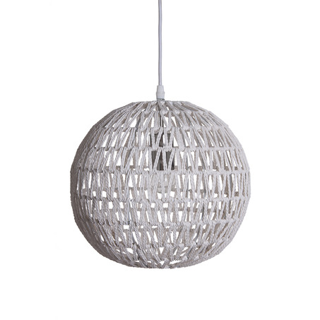 PENDANT LAMP LUCA Ø30 CM WHITE-2
