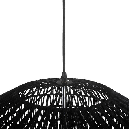 PENDANT LAMP LUCA Ø50 CM BLACK-4