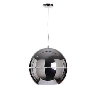 PENDANT LAMP AXEL Ø40 CM SHINY CHROME