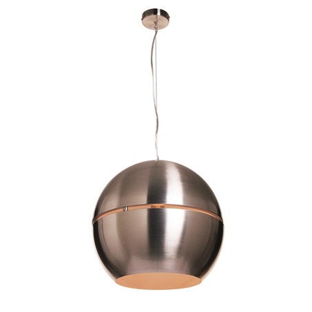 PENDANT LAMP AXEL Ø40 CM NICKEL SATIN-1