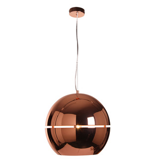 PENDANT LAMP AXEL Ø40 CM SHINY COPPER
