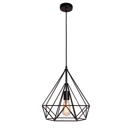 PENDANT LAMP SCANDINAVIAN 35 CM MATT BLACK-5