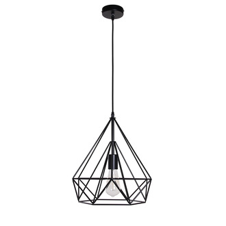 PENDANT LAMP SCANDINAVIAN 35 CM MATT BLACK