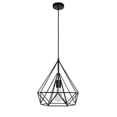 PENDANT LAMP SCANDINAVIAN 35 CM MATT BLACK