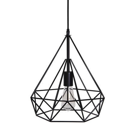 PENDANT LAMP SCANDINAVIAN 35 CM MATT BLACK-4