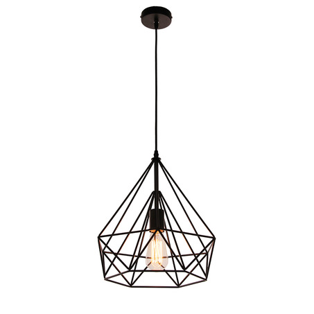 PENDANT LAMP SCANDINAVIAN 35 CM MATT BLACK-6