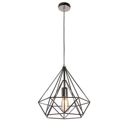 PENDANT LAMP SCANDINAVIAN 35 CM SHINY CHROME-2