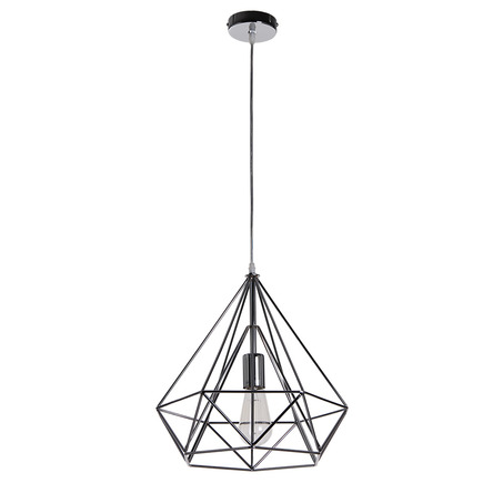 PENDANT LAMP SCANDINAVIAN 35 CM SHINY CHROME-4