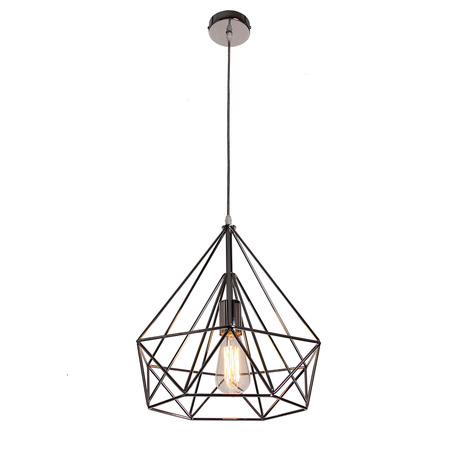 PENDANT LAMP SCANDINAVIAN 35 CM SHINY CHROME