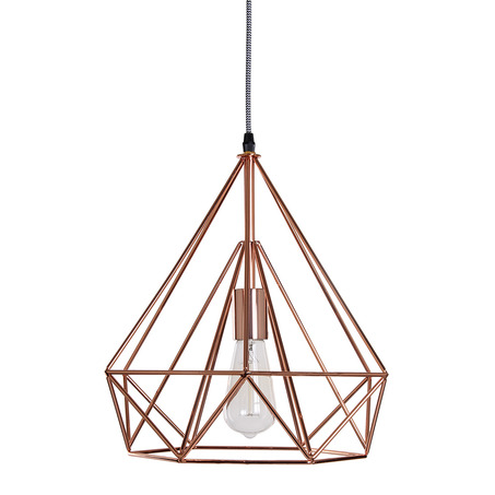 PENDANT LAMP SCANDINAVIAN 35 CM COPPER-4