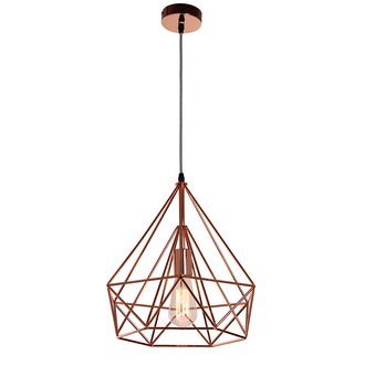 PENDANT LAMP SCANDINAVIAN 35 CM COPPER