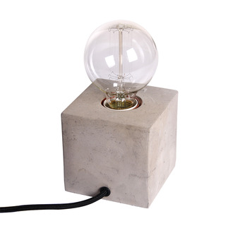 TABLE LAMP SWEDEN SQUARE 10X10 CM CEMENT