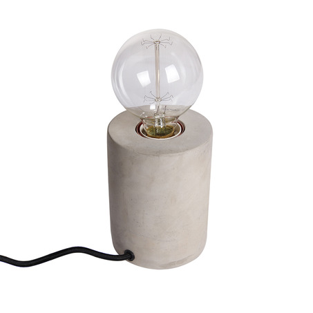 TABLE LAMP SWEDEN ROUND Ø9.5 CM CEMENT-2