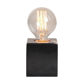 TABLE LAMP SWEDEN SQUARE 8.5X8.5 CM MARBLE BLACK