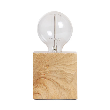 TABLE LAMP SWEDEN SQUARE 9.5X9.5 CM WOOD-3