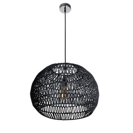 PENDANT LAMP LASSE 50 CM BLACK-1