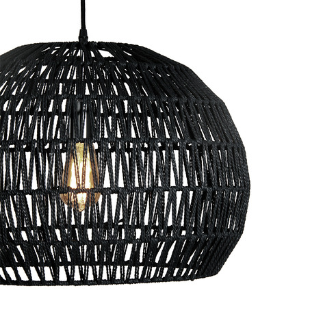 PENDANT LAMP LASSE 50 CM BLACK-3