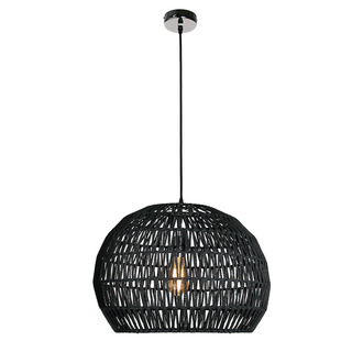 PENDANT LAMP LASSE 50 CM BLACK