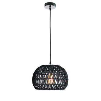 PENDANT LAMP LASSE 30 CM BLACK