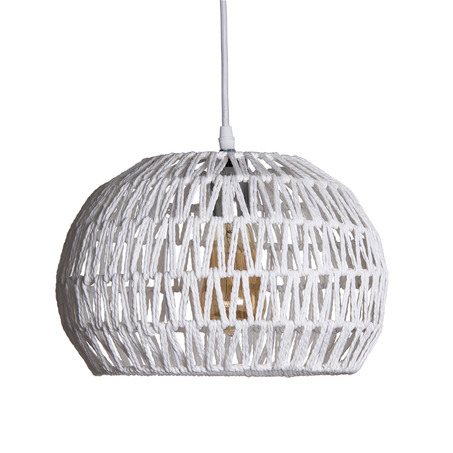 PENDANT LAMP LASSE 30 CM WHITE-5