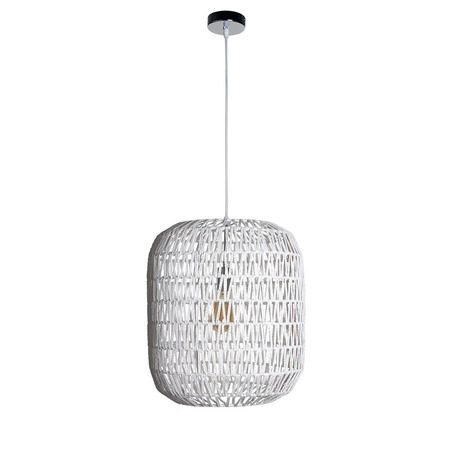 PENDANT LAMP LORI 40 CM WHITE-3