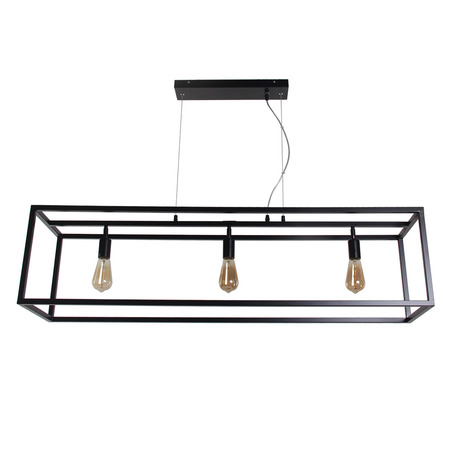 PENDANT LAMP SVEN 3 LIGHTS MATT BLACK-6