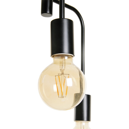 CEILING LAMP BJORN 3 LIGHTS BLACK-1