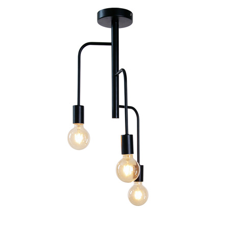 CEILING LAMP BJORN 3 LIGHTS BLACK-4