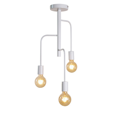 CEILING LAMP BJORN 3 LIGHTS WHITE-5