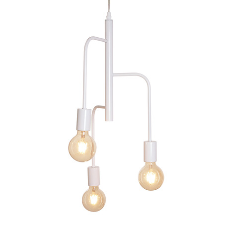 PENDANT LAMP BJORN 3 LIGHTS WHITE-2