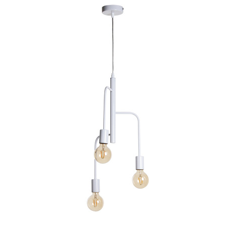 PENDANT LAMP BJORN 3 LIGHTS WHITE-5