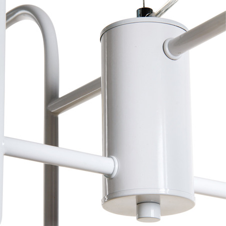 PENDANT LAMP BJORN 8 LIGHTS WHITE-2