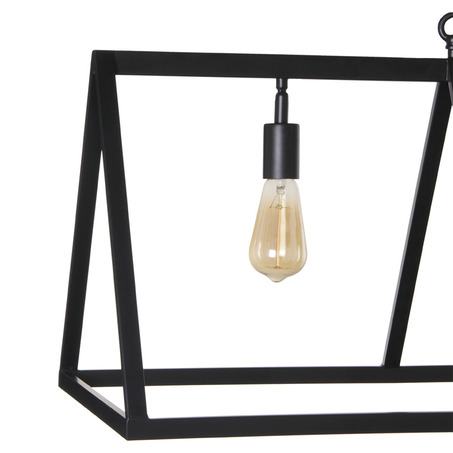 PENDANT LAMP VALERIO 3 LIGHTS BLACK-1