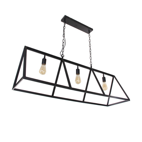 PENDANT LAMP VALERIO 3 LIGHTS BLACK-2