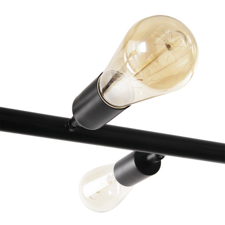 PENDANT LAMP SANTINO 8 LIGHTS BLACK-1