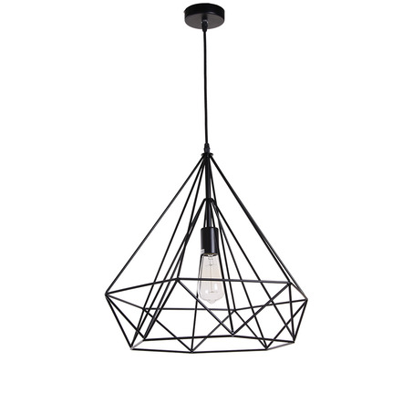 PENDANT LAMP SCANDINAVIAN 50 CM MATT BLACK-3