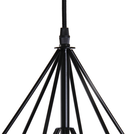 PENDANT LAMP SCANDINAVIAN 50 CM MATT BLACK-1