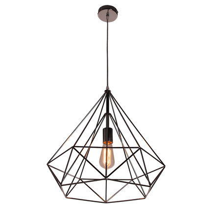 PENDANT LAMP SCANDINAVIAN 50 CM SHINY CHROME-4
