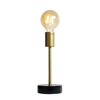 TABLE LAMP FINLAND Ø10 CM BLACK MARBLE + GOLD