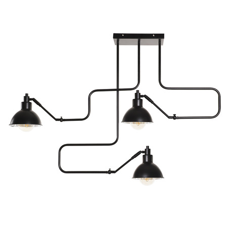 PENDANT LAMP AIDA 3 LIGHTS BLACK-5