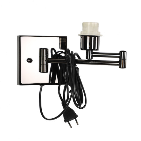WALL LAMP ALTAVILLA 1 LIGHT SHINY BLACK-5