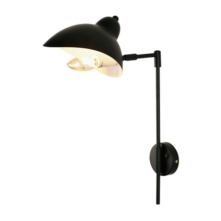 WALL LAMP AMBIENTA 1 LIGHT BLACK-8