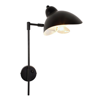 WALL LAMP AMBIENTA 1 LIGHT BLACK
