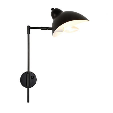 WALL LAMP AMBIENTA 1 LIGHT BLACK-11