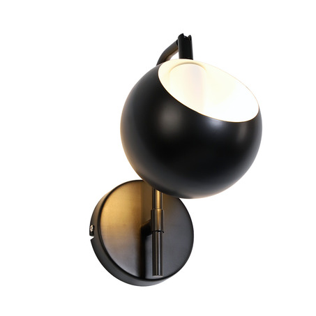 WALL LAMP BENEDETTO 1 LIGHT BLACK-4