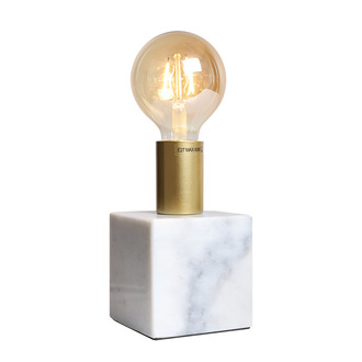 TABLE LAMP DANTE MARBLE WHITE